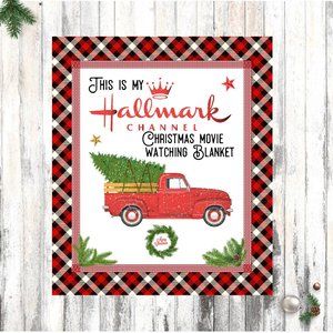 Hallmark Channel - 50x60 Blanket New Without Tags